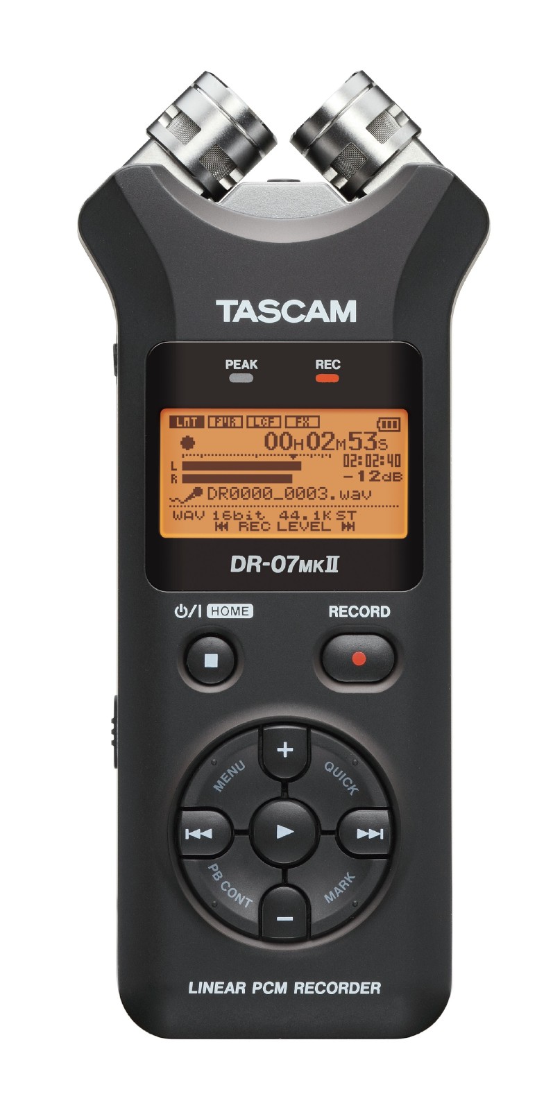 Dr 07mkii 功能 Tascam