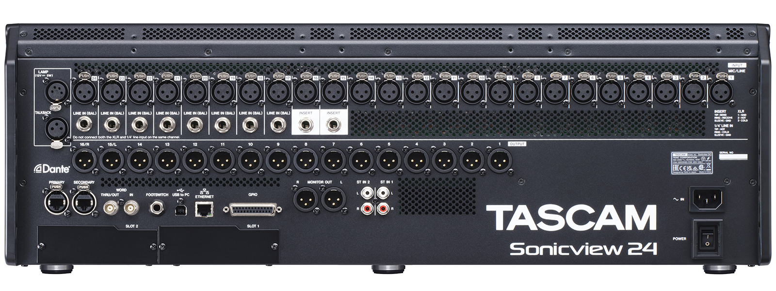 TASCAM Sonicview 24