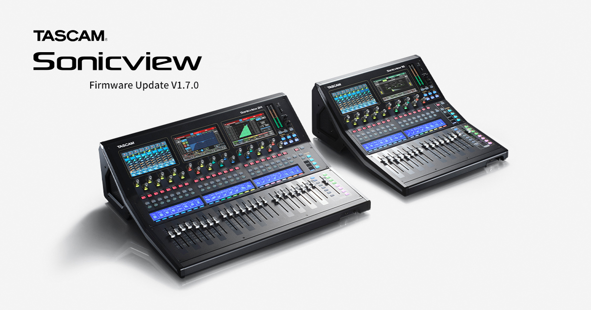 TASCAM Sonicview 系列